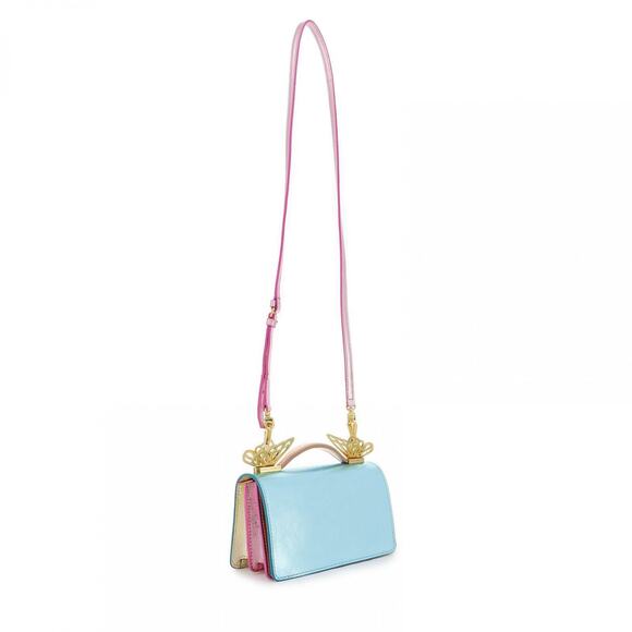Sophia Webster Mariposa Mini Metallic Leather Shoulder Bag ~ Multi Metallic - Picture 5 of 8
